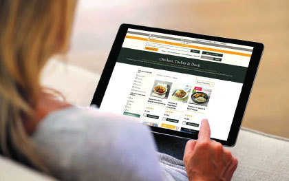 Effortless online ordering on your website